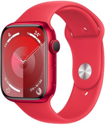Apple Watch Series 9 GPS 45mm RED Case & RED Sport Band - M/L