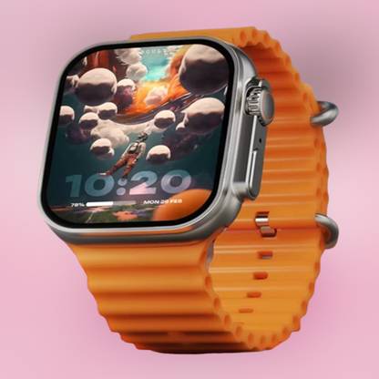 KadWaniya T800 Ultra Smart Watch With Wireless Charging Smartwatch