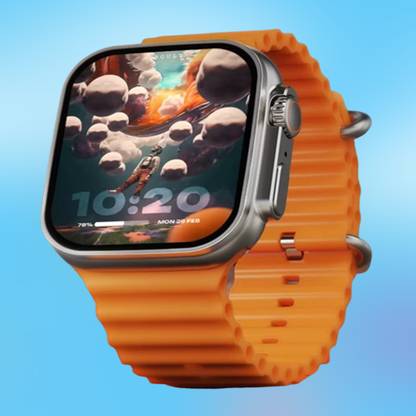 KadWaniya T800 Ultra Smart Watch With Wireless Charging Smartwatch