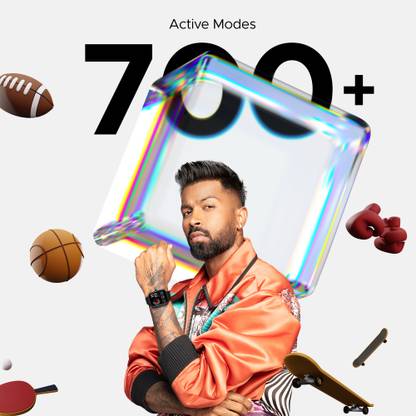 boAt Ultima Prism with 1.96" AMOLED Display,BT Calling,boAt Coins & Watch Face Studio Smartwatch  (Black Strap, Free Size)