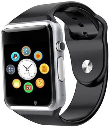 QWERTY A1 Smart Watch - Support Memory Card, Camera, Bluetooth, Voice Calling, SIM Smartwatch