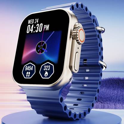 boAt Wave Genesis with 1.96'' HD Display, BT Calling, Functional Crown & Metal Body Smartwatch