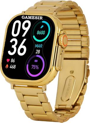 TECHMAZE S Ultra Gold Edition With Sports Mode Golden SmartWatch for Businessman T29 Smartwatch