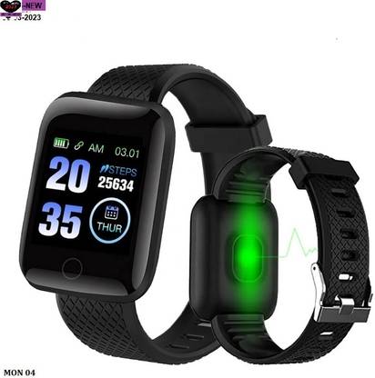SAWARDE DS1207 ID116_ LATEST MULTI FACES BLUETOOTH SMARTWATCH BLACK(PACK OF 1) Smartwatch