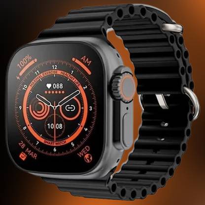 KadWaniya T800 Ultra Smart Watch With Wireless Charging Smartwatch