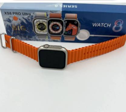 AVR XS8 Pro Ultra Series 8 Smart Watch (Orange Ocean) Smartwatch