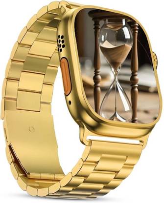 CEMP S9 Ultra 2 Gold Edition With Sports Mode Golden SmartWatch for Businessman Music Smartwatch