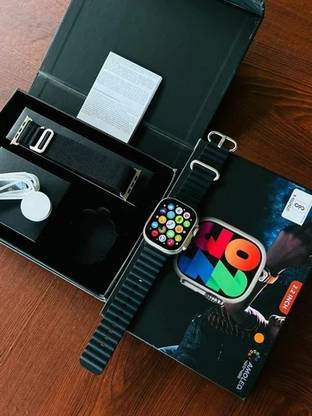 Style Panda Premium HW9 Ultra, True Amoled Display, Wearfit App, Dual Strap,BT Calling Smartwatch