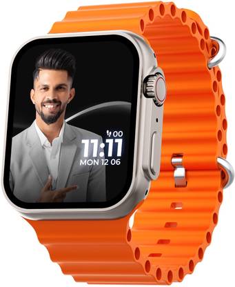 Mobify T800 Ultra Series8 (A+ Quality) 1.9" Infinite Display| Unisex |Wireless Charging Smartwatch