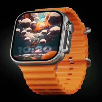 KadWaniya T800 Ultra Smart Watch With Wireless Charging Smartwatch