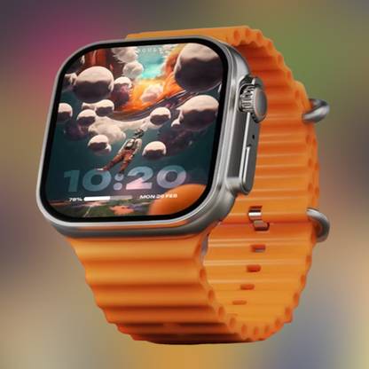 KadWaniya T800 Ultra Smart Watch With Wireless Charging Smartwatch