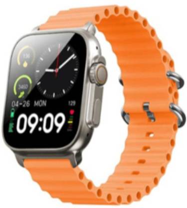 FRONY GDK-S8 ULTRA Smartwatch (Orange Strap, Free Size) Smartwatch