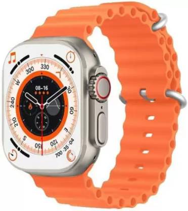 Satyam TRADERS Smartwatch T800 Smart (Orange Man & Woman Free size Smartwatch