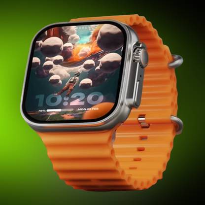 KadWaniya T800 Ultra Smart Watch With Wireless Charging Smartwatch