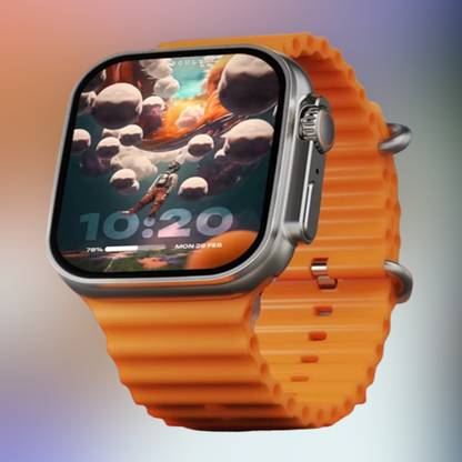 KadWaniya T800 Ultra Smart Watch With Wireless Charging Smartwatch