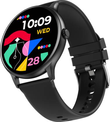 Fire-Boltt Ninja Talk 1.39 Round Bluetooth Calling Smartwatch Metal Body,120 Sports Modes Smartwatch  (Black Strap, 1.39) at Rs. 1499