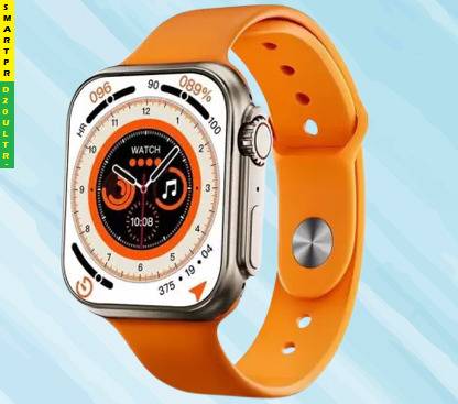 Bydye T507_D20 ULTRA CALORIES COUNT SMARTWATCH ORANGE (PACK OF 1) Smartwatch