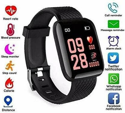 WeRock ID116 Sport Smart Watch Fitness Tracker Intelligent Bracelet Touchscreen W82 Smartwatch