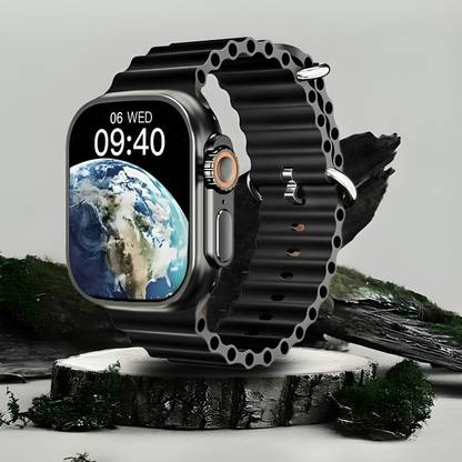 TECHBIZZ New T800 Ultra Bluetooth Smart Watch With Wireless Charging, AI assistant Smartwatch