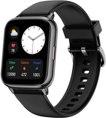 AMAZFIT Pop 2 with Ultra-large 1.78 inch HD AMOLED Display, BT Calling, SpO2 Smartwatch  (Black Strap, Free Size) at Rs. 1999