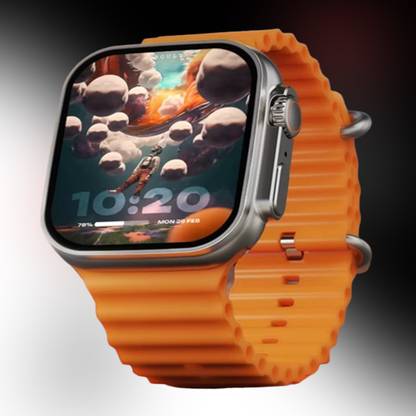 KadWaniya T800 Ultra Smart Watch With Wireless Charging Smartwatch