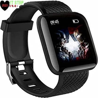 SAWARDE DS890 ID116_ PRO HEART RATE ACTIVITY TRACKER SMARTWATCH BLACK(PACK OF 1) Smartwatch