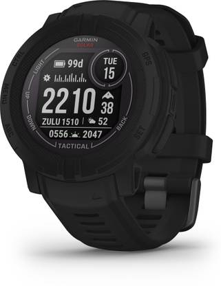 GARMIN Instinct 2 Solar, Tactical Rugged SmartWatch, Multi GNSS, Tracback Routing Smartwatch