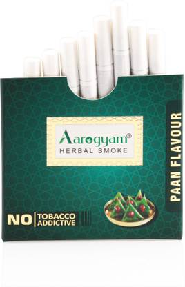 Aarogyam Herbals 100% Tobacco & Nicotine Free Cigarette (Paan Masala Flavour) for Relieve Stress Smoking Cessations