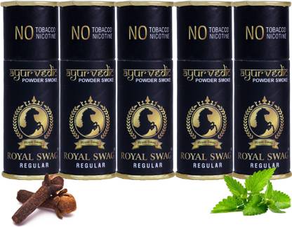 ROYAL SWAG King Size Regular Flavoured Tobacco-Free Nicotine Free Smokes Smoking Cessations