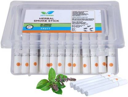 JOYHERBS Frutta Cigarettes Herbal and Ayurvedic Herbs Sticks Tobacco Free & Nicotine Free Smoking Cessations
