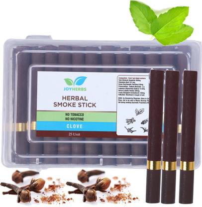 JOYHERBS Herbal Clove Cigarettes For Smoking Tobacco Free & Nicotine Free Smoke Sticks Smoking Cessations