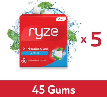 Ryze Nicotine Gum 2mg (Frosty Mint) Smoking Cessations