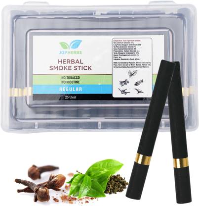 JOYHERBS Herbal Cigarettes For Smoking Black KingSize Cigarette Smoke Tobacco Alternative Smoking Cessations