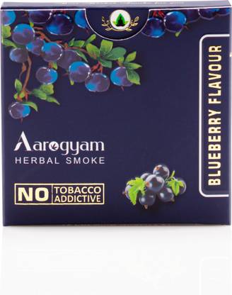 Aarogyam Herbals 100% Tobacco & Nicotine Free Cigarette (Blueberry Flavour) for Relieve Stress Smoking Cessations