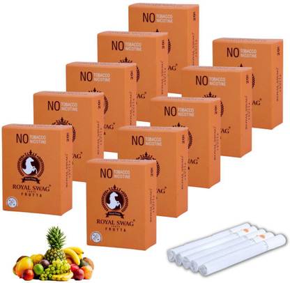 ROYAL SWAG Herbal Cigarette Fruit/Frutta Flavour NO Nicotine NO Tobacco - Smoking Cessation Smoking Cessations