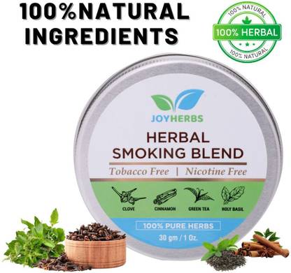JOYHERBS Clove Ayurvedic Herbal Blend Smoke 30Gm Stick Tobaco & Nicotine Free Blend Smoking Cessations