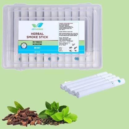 JOYHERBS Quit Nicotine Aid, Premium Menthol Flavor, 1 Packs (25 Smokes) Smoking Cessations