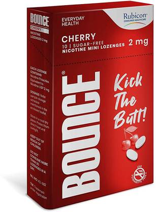 RUBICON BOUNCE Nicotine 2Mg Cherry Flavor | Quit Smoking - 30 Packs of 10 Loz Smoking Cessations