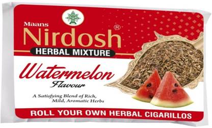 Nirdosh Herbal Mixture Watermelon Flavour | A Satisfying Blend of Rich, Aromatic Herbs Smoking Cessations