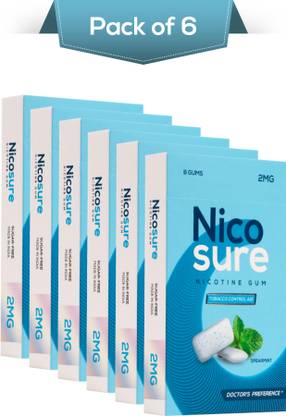 Nicosure Nicotine Gum Smoking Cessations