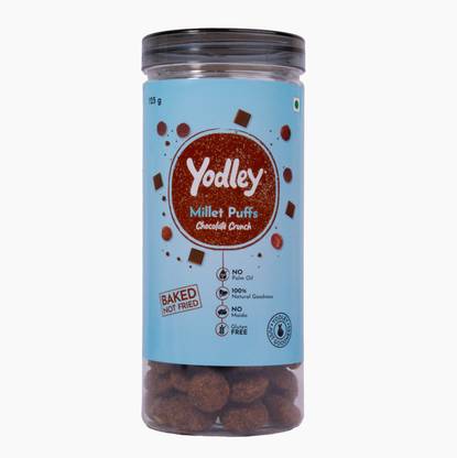 Yodley Chocolate Crunch, No Refined Sugar | Gluten-Free | Healthy Crunchy Snacks