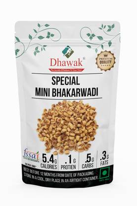 Dhawak Gujrati Mini Bhakarwadi Bakarwadi Crunchy Light and Flavourful Bhakarwadi Snacks