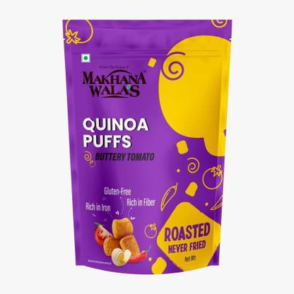 Makhanawala's Quinoa puff |Buttery Tomato Roasted Puffs|