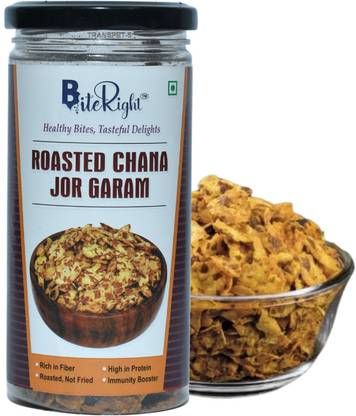 BiteRight Chana Jor Garam | Healthy Snack | Oil Free | Diet Snack | Roasted Snacks