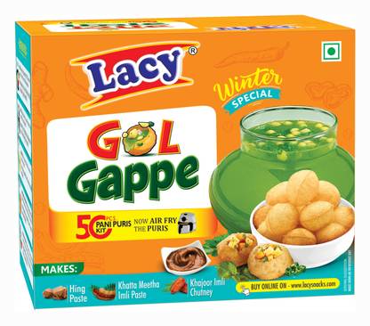 Lacy Gol Gappe - Hing Pani