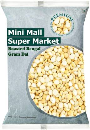 MINIMALL SUPER MARKET Roasted Bengal Gram Dal/Bhuna Chana/Putnalu Pappu