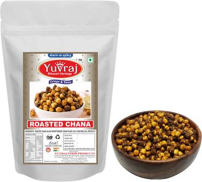Yuvraj Food Product Hing Jeera Masala chana namkeen 250 Gm pack