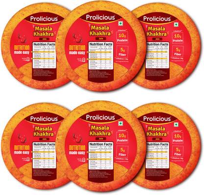 Prolicious Masala Khakhra | No Palm Oil | Roasted |