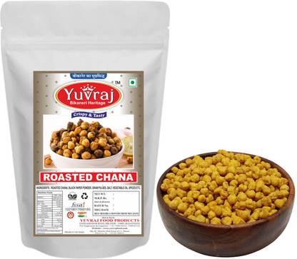 Yuvraj Food Product Roasted Chana Chatpata Masala 250 Gm pack