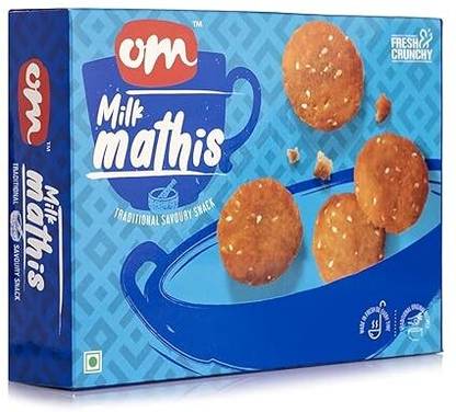 Om Sweets & Snacks Milk Mathi | Freshly prepared crispy and khasta mathi